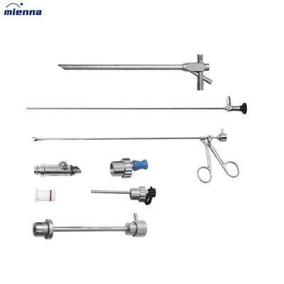 ENT Instruments Adult Ent Bronchoscopy Set Optical Rigid Bronchoscope ENT Instruments Adult Ent Bronchoscopy Set Optical Rigid Bronchoscope